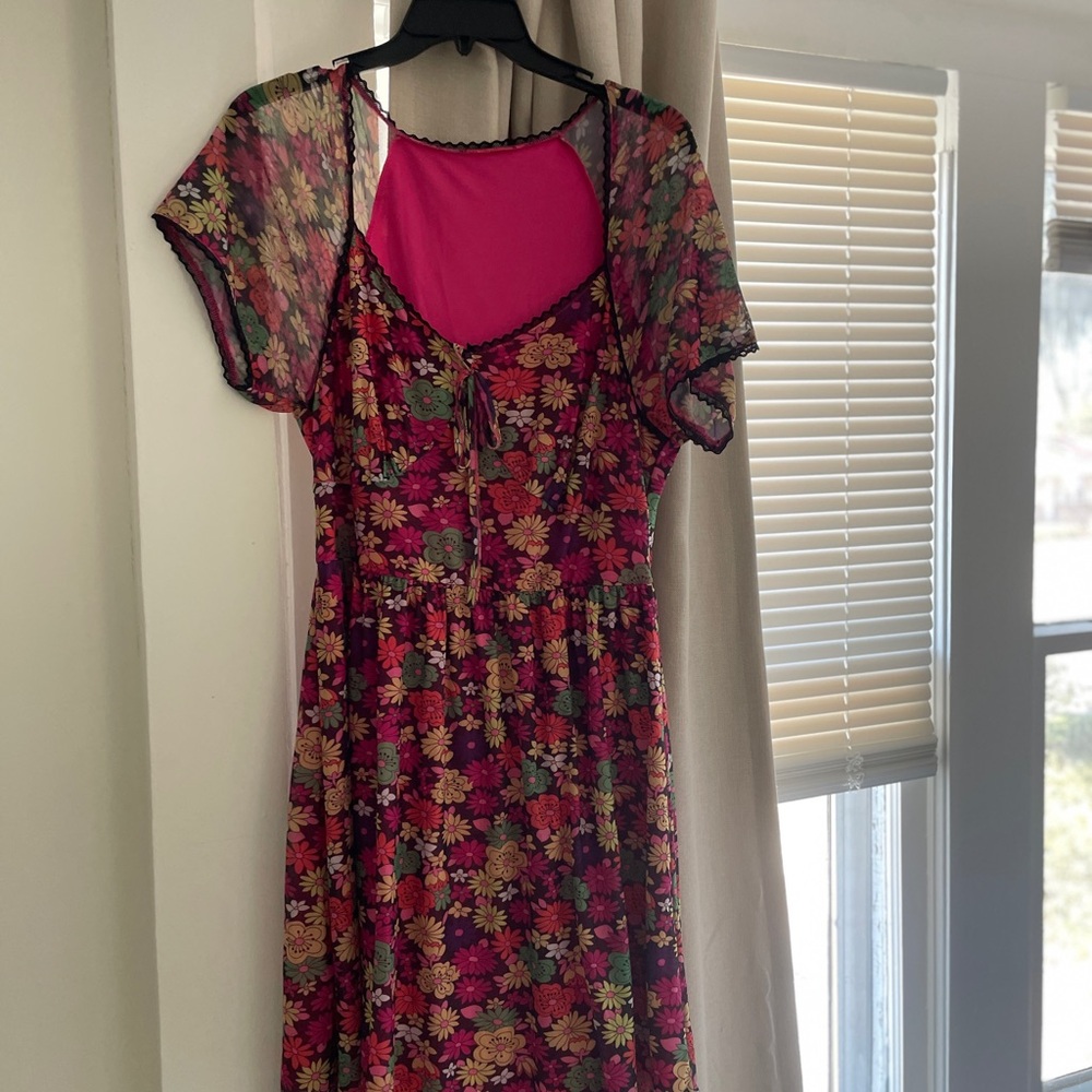 Floral Pink Dress
